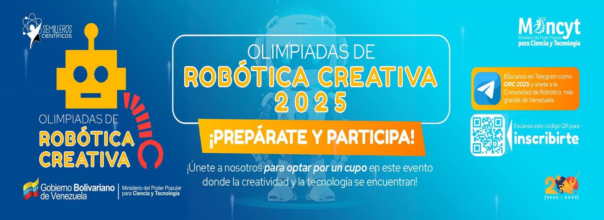 Abren inscripciones para las Olimpiadas de Robótica Creativa 20251