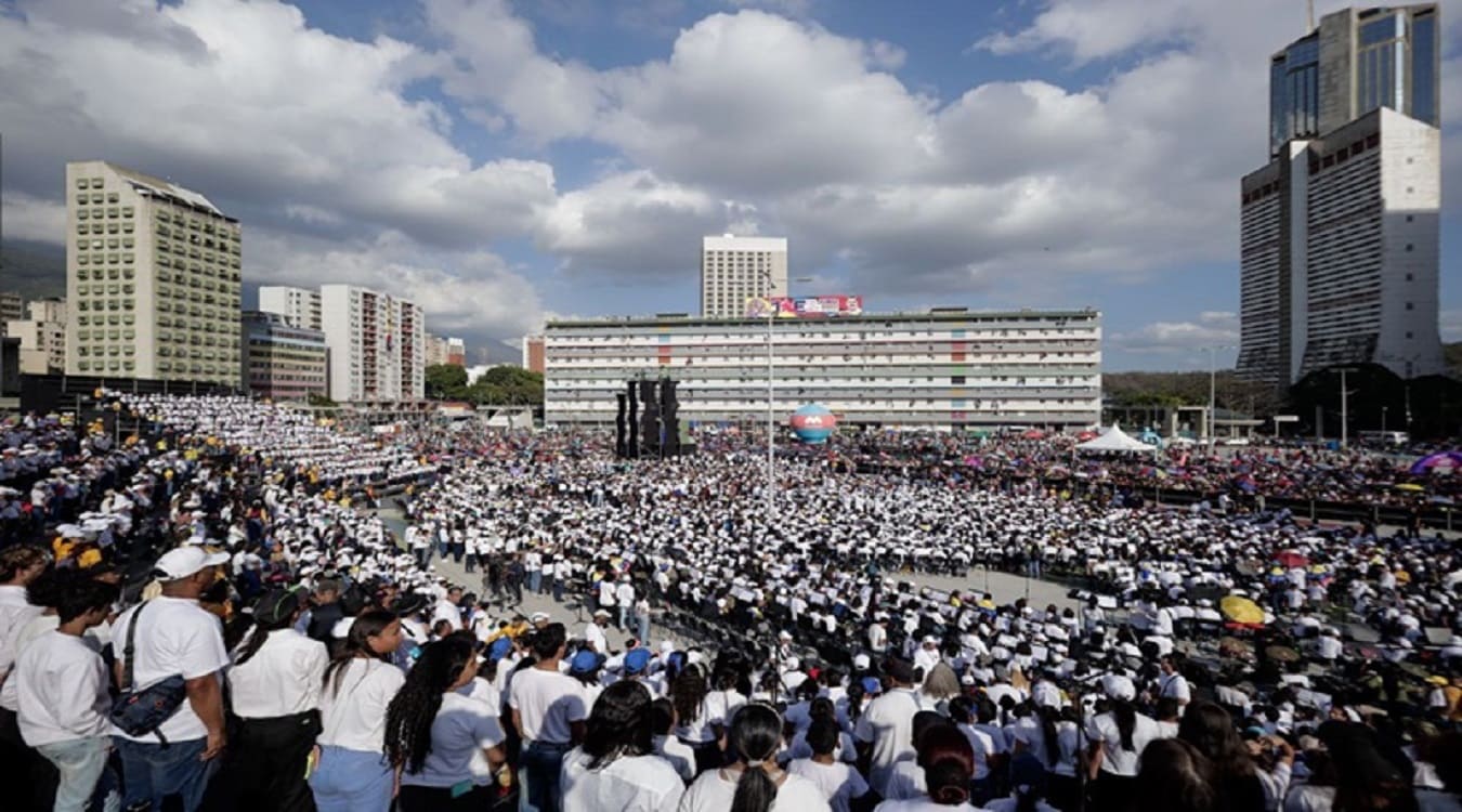 Caracas celebra 50 años de El Sistema con un megaconcierto en la Plaza de la Juventud